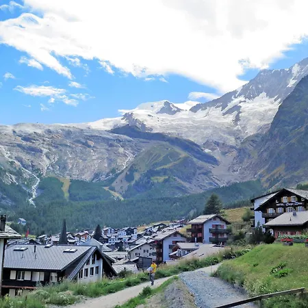 Bristolino Appartement-fewo- Dusche- Wc- Terrasse By Interhome * Saas-Fee